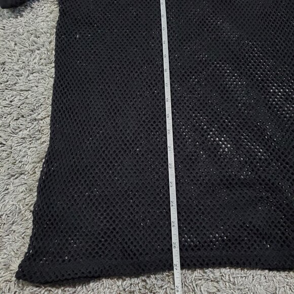 NWT Forever 21 x Hello Kitty Disco Mesh Dance Fishnet Sequin Shirt - Small - Picture 7 of 8